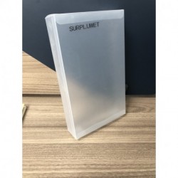 SURPLUWET Gift Boxes，Frosted transparent gift box, can be used for gift wrapping box, display gift.