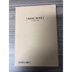 SURPLUWET Note books,A3 notebook, kraft paper cover, thread bound.