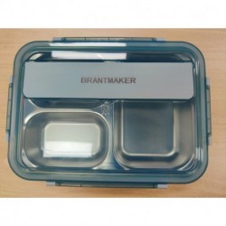 Brantmaker Lunch boxes，Stainless Steel  Lunch Box  for Men, Women,  Kids or Adults